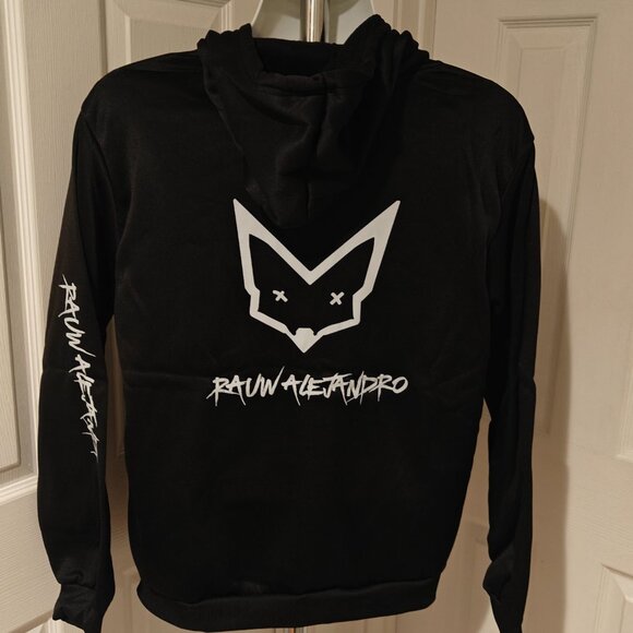 Rauw Alejandro Black Hoodie Men Woman Size L Harajuku Pullover Streetwear Unisex - Picture 8 of 10